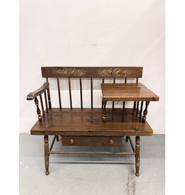 Hitchcock Style Phone Bench
