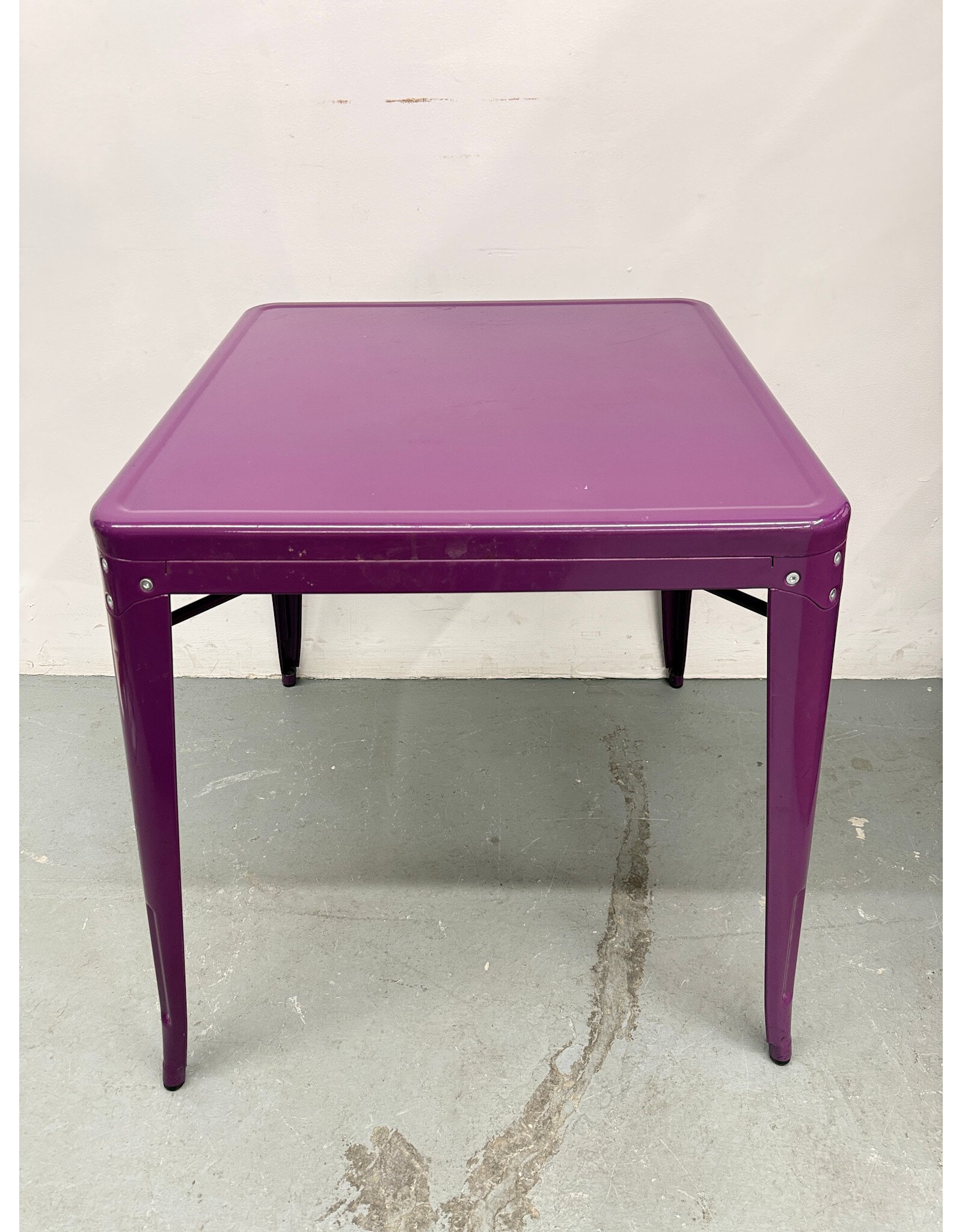 Modern Purple Metal Table