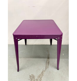 Modern Purple Metal Table