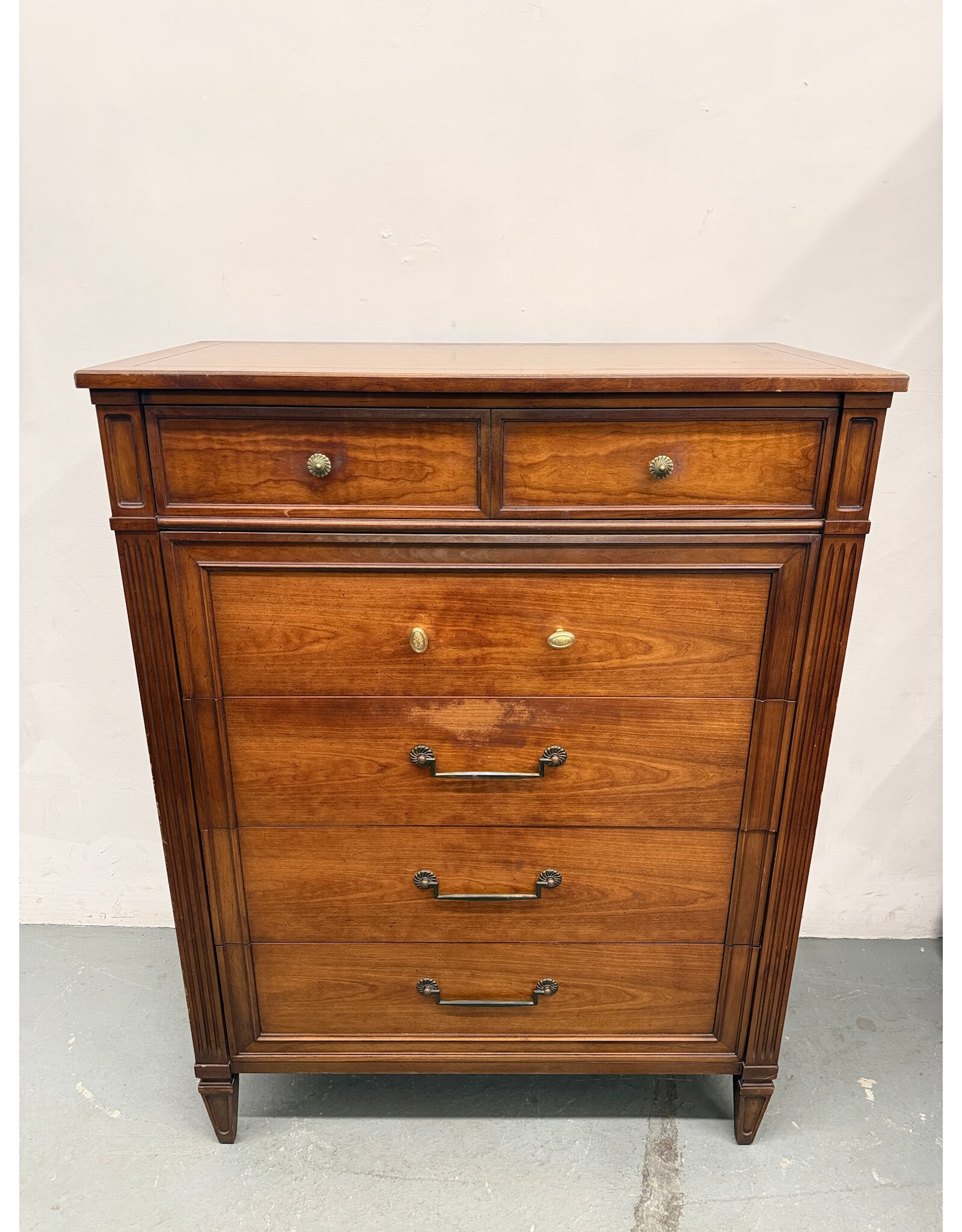 Henredon 5-Drawer Wood Dresser