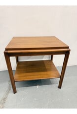 MCM Wooden 2-Tier Side Table