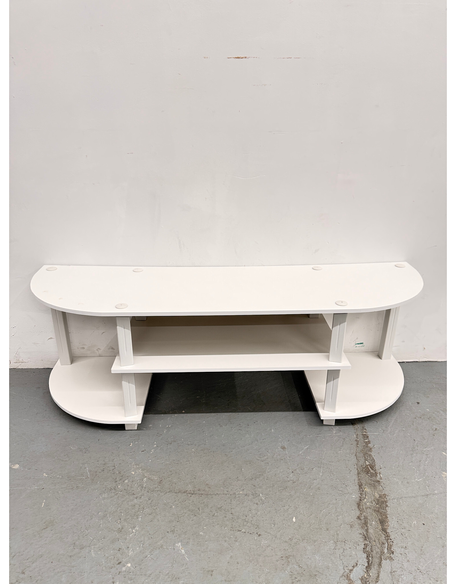 Modern White TV Stand
