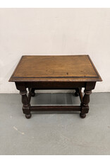 Antique Oak Joint Stool