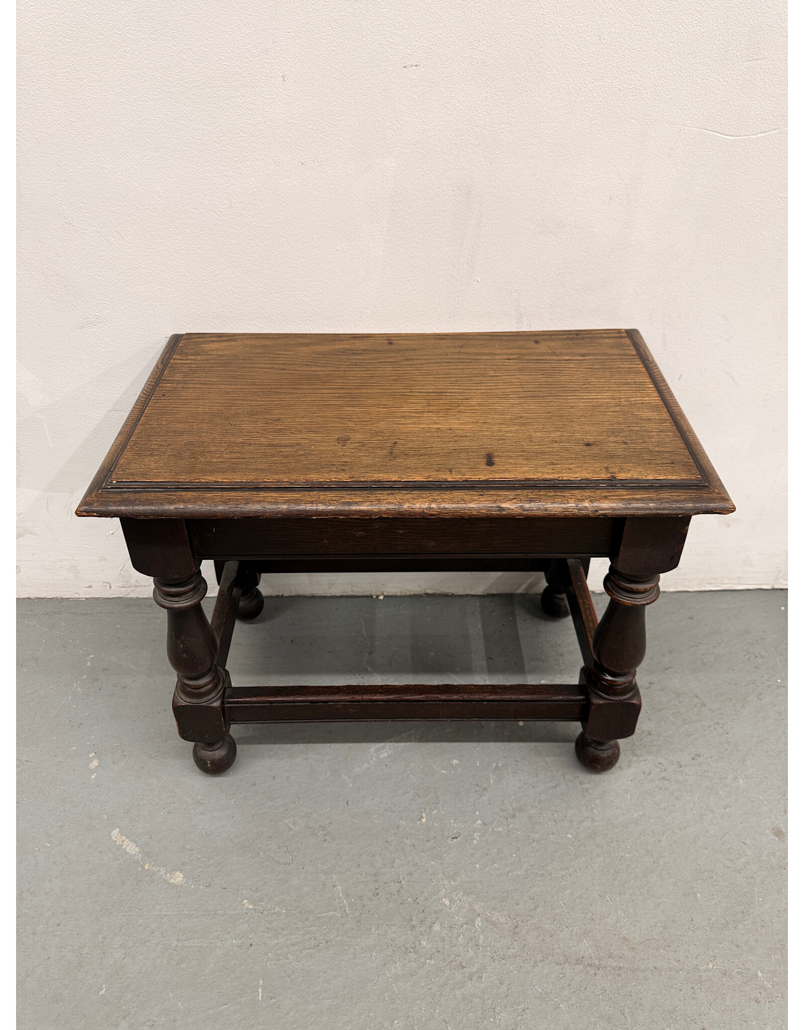 Antique Oak Joint Stool