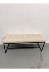 Modern Tufted Entryway Bench