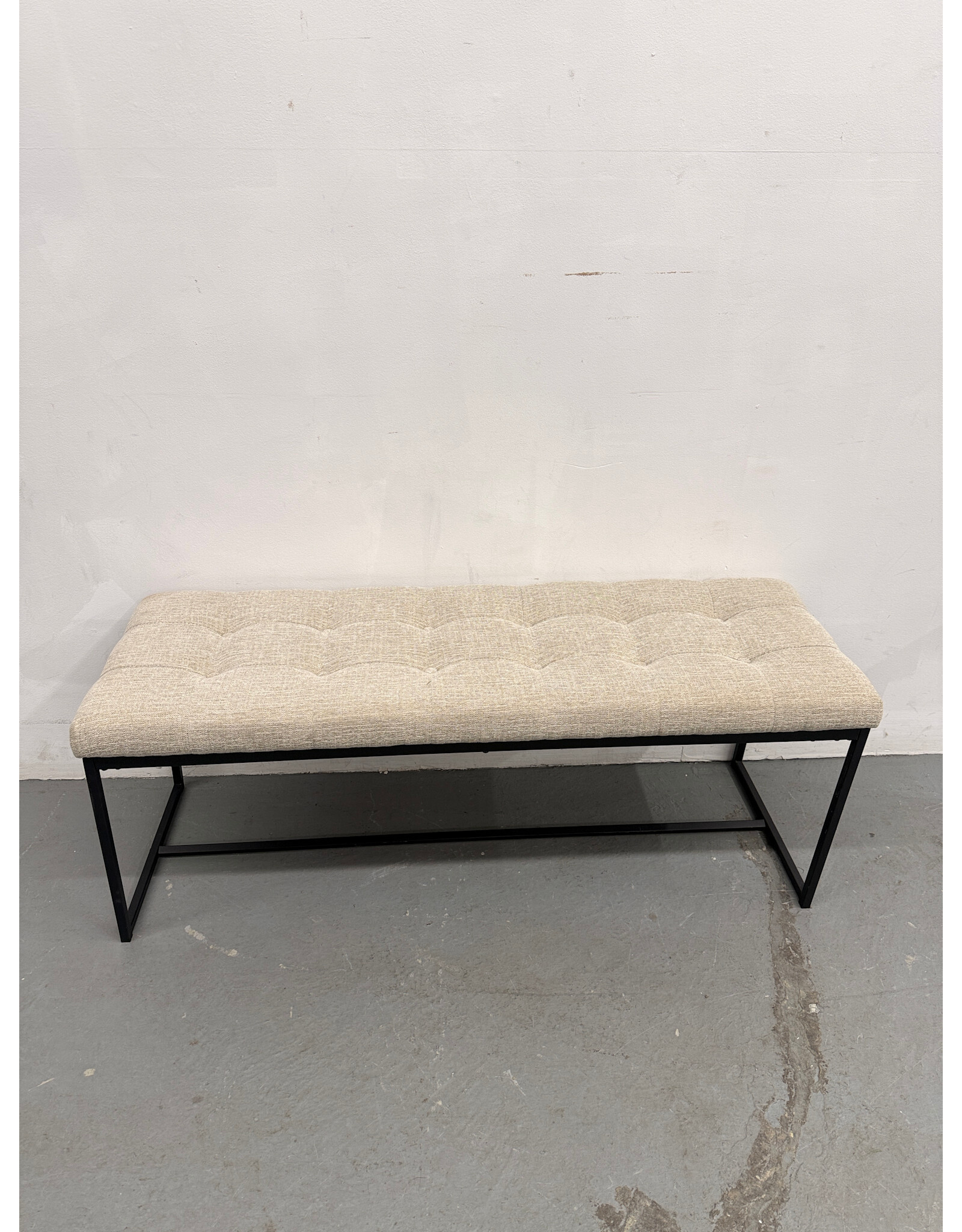 Modern Tufted Entryway Bench