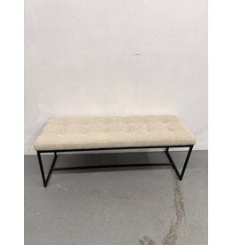 Modern Tufted Entryway Bench