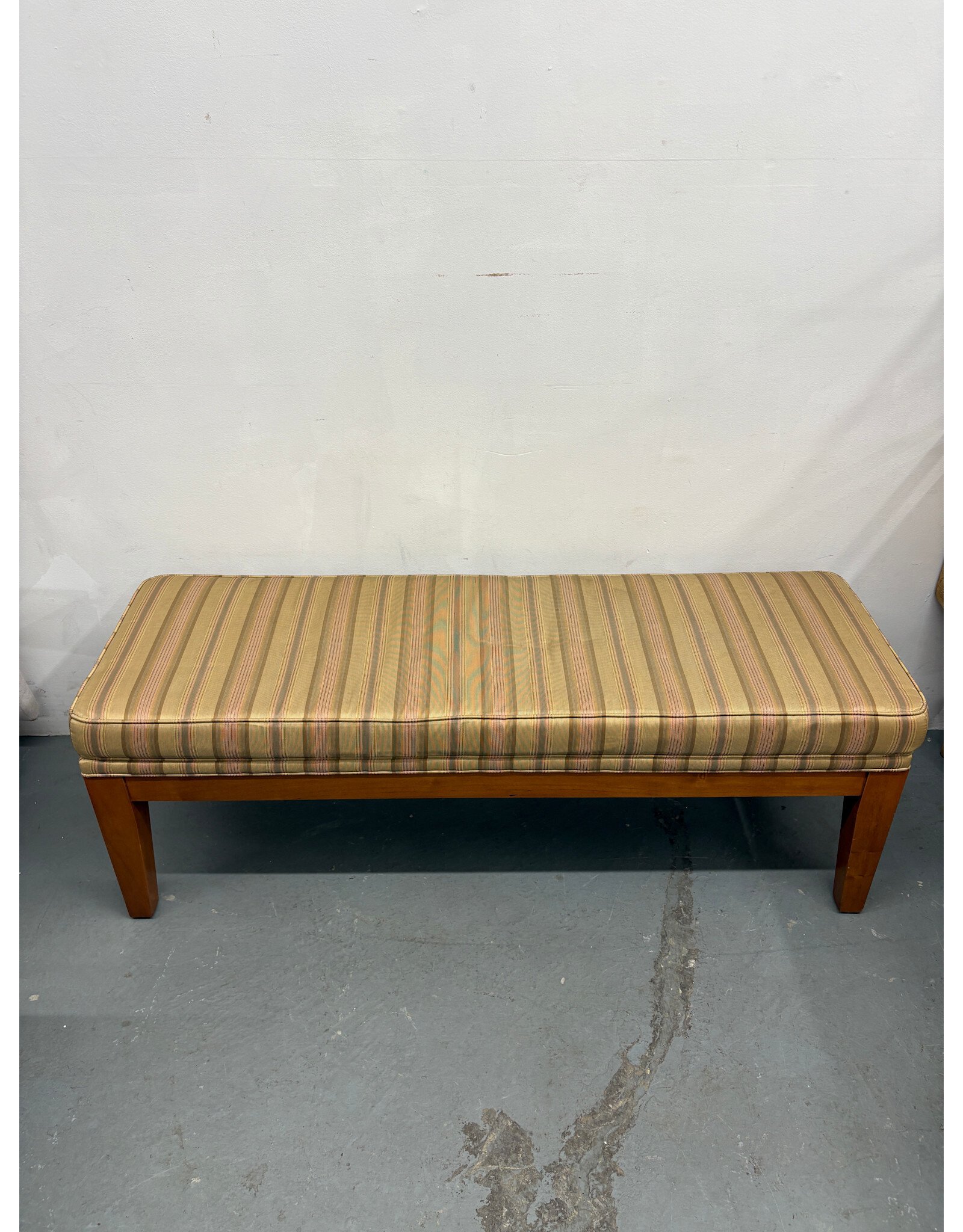 Upholstered Wooden Bench
