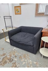 Charcoal Low Armchair