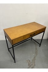 Modern Storage Desk w Chestnut Finish