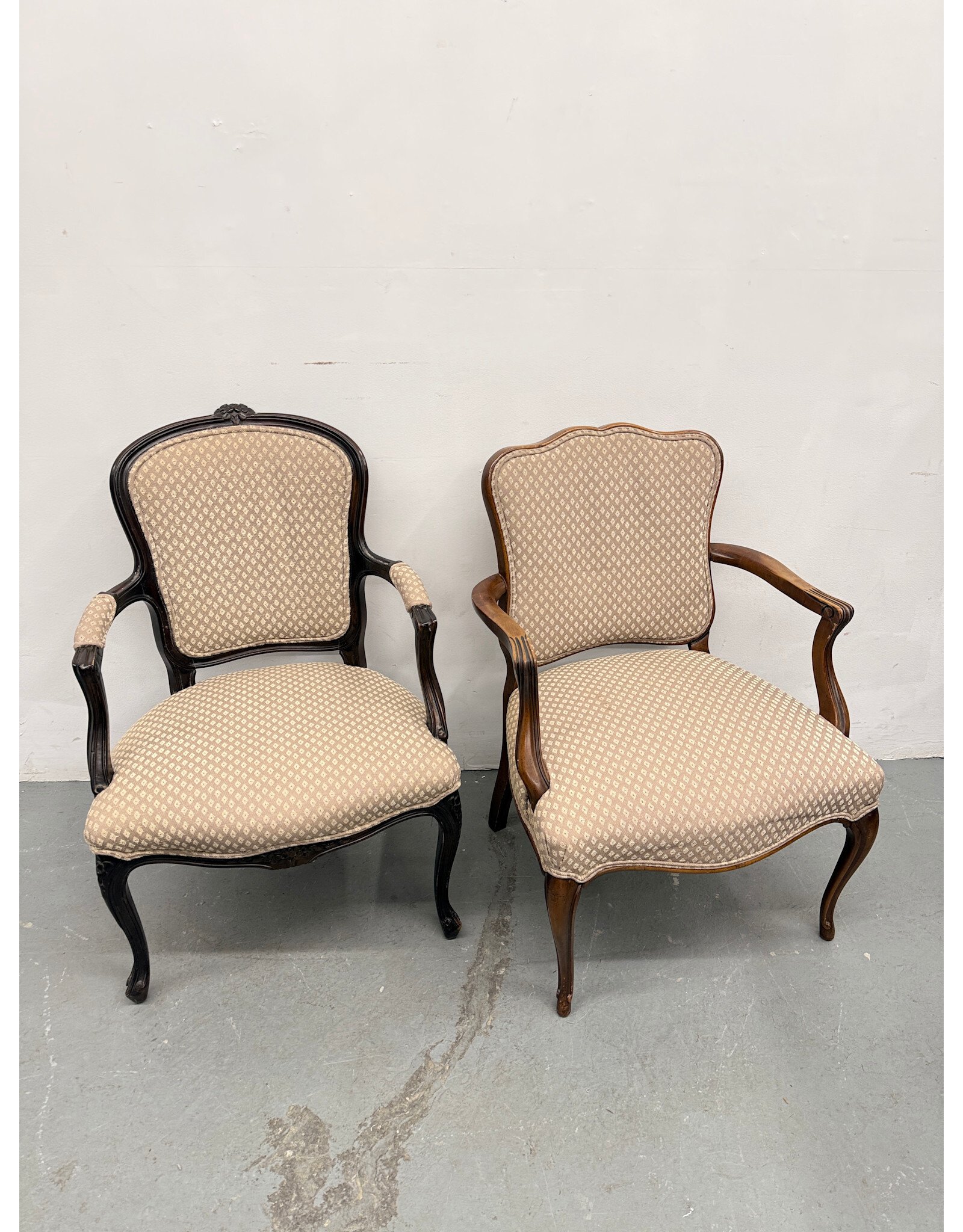 Antique French Louis XV Style Fauteuil Armchair