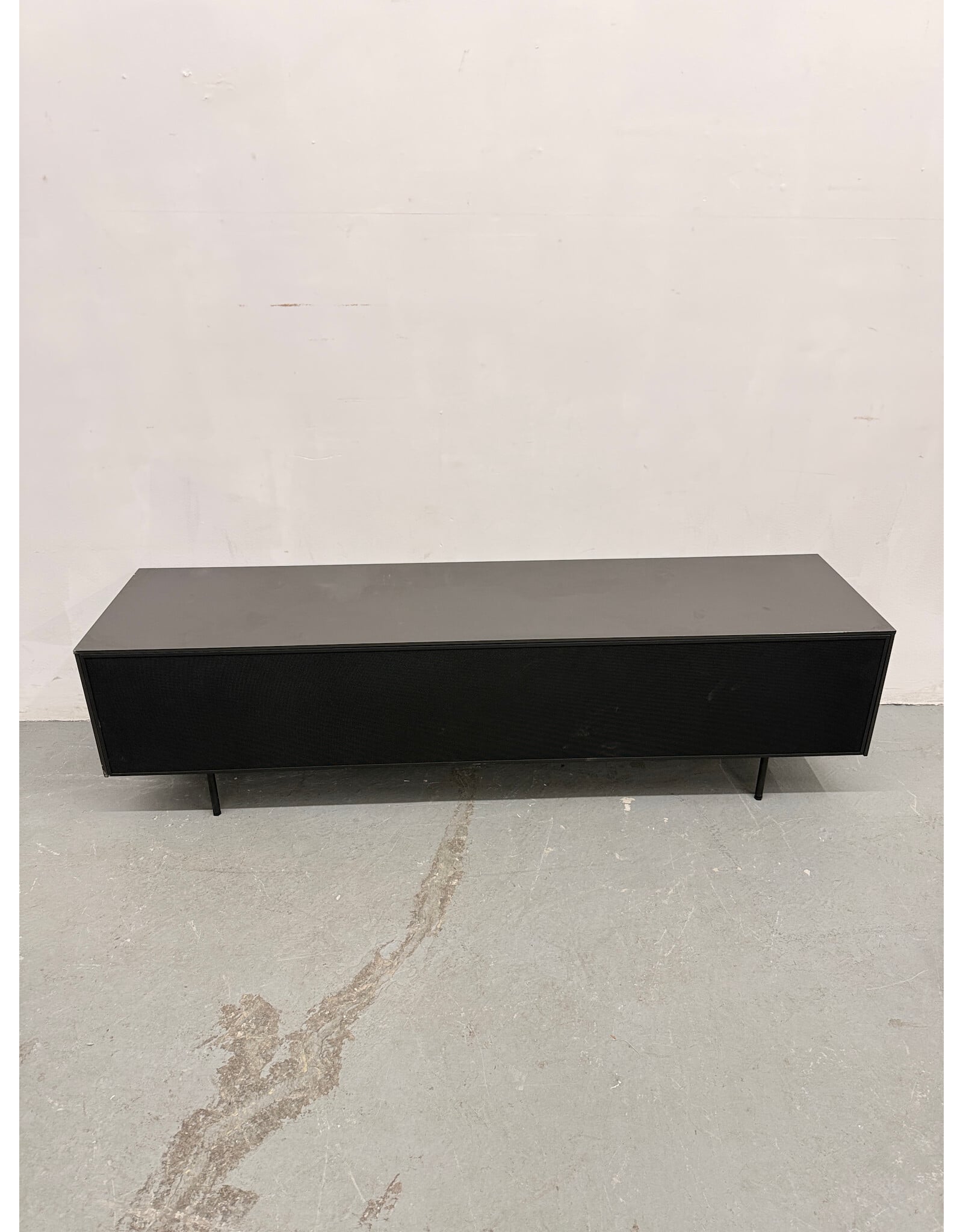 Modern Black Low Tv Media Stand