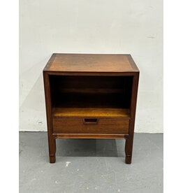 Mount Airy Mid Century Walnut Janus Nightstand