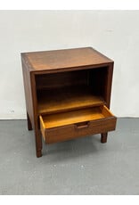 Mount Airy Mid Century Walnut Janus Nightstand