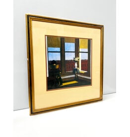 Room in Brooklyn by Edward Hopper, framed print