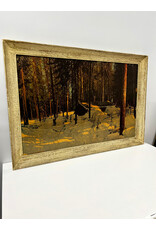 Daybreak, framed vintage print