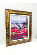 Poppy Vista II by Hulsey, framed print