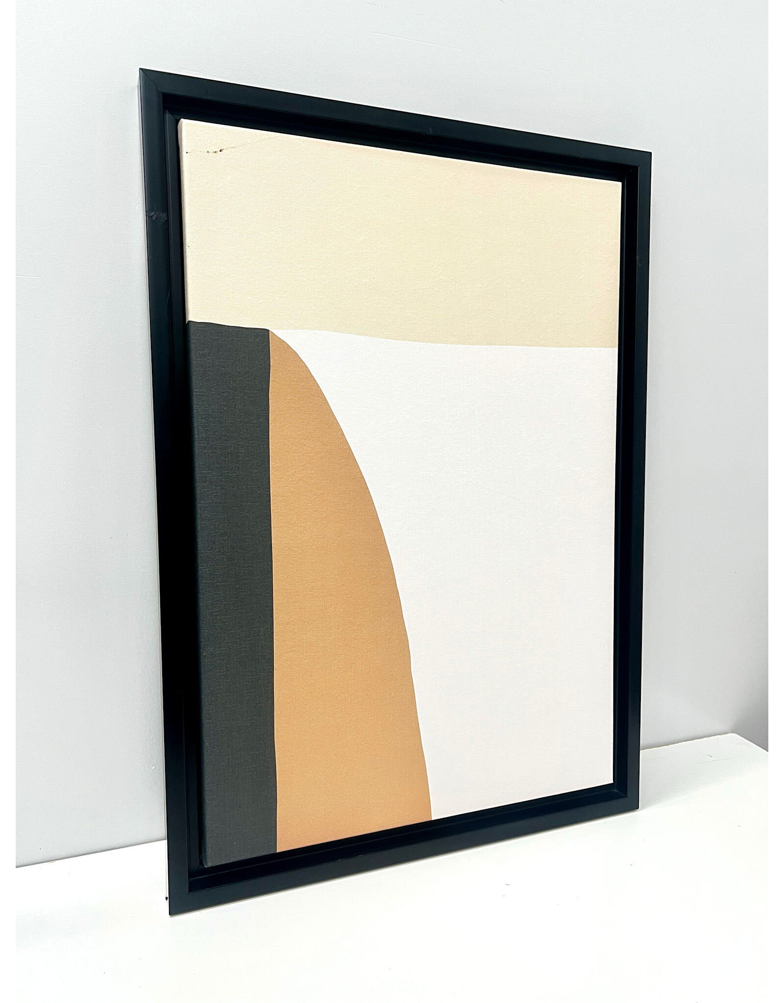 Framed Abstract Print on Canvas