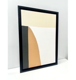 Framed Abstract Print on Canvas