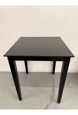 Modern Black Rectangular Pub Table