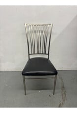 Brushed Nickel Dining Chair