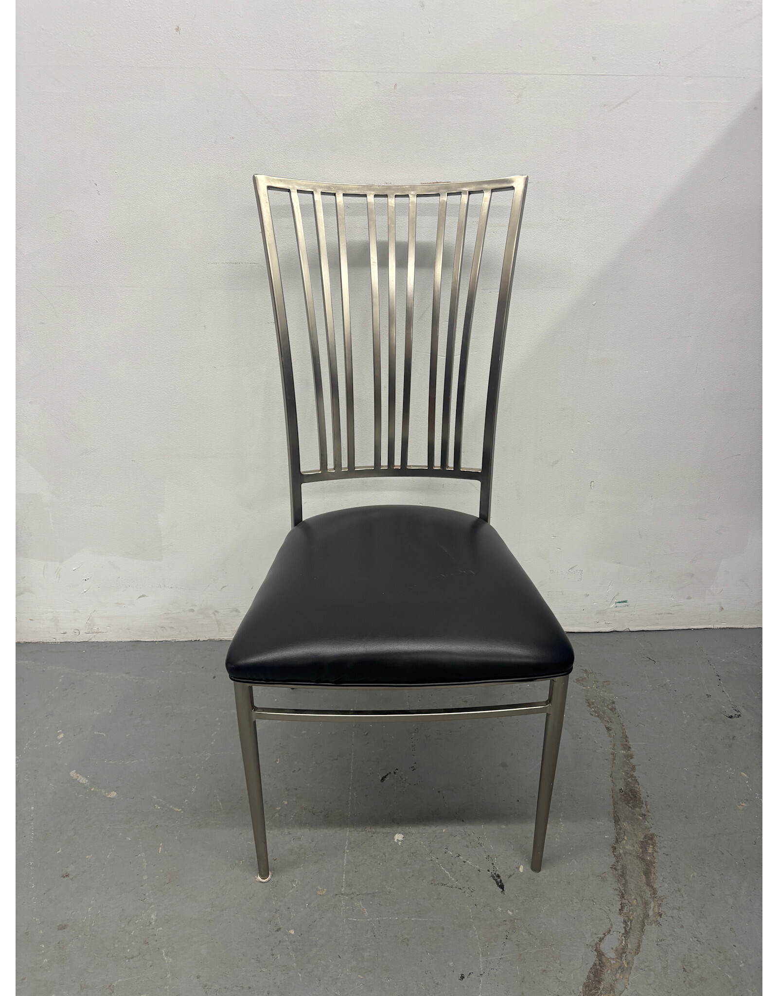 Brushed Nickel Dining Chair