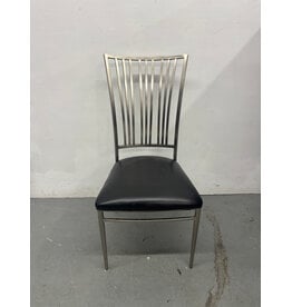 Brushed Nickel Dining Chair