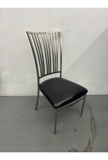 Brushed Nickel Dining Chair