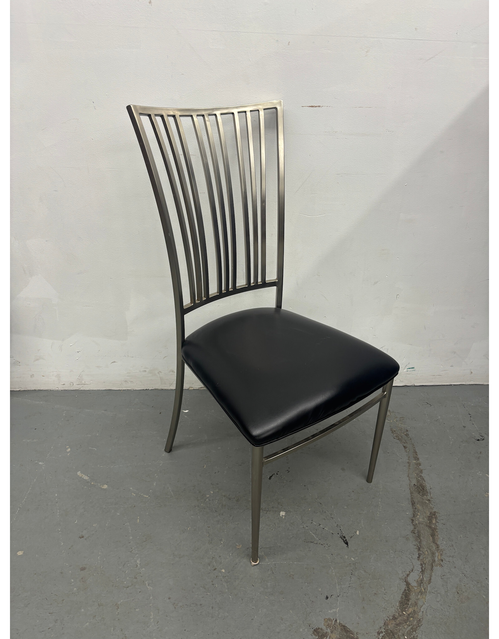 Brushed Nickel Dining Chair