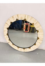 Sunburst Round Wall Mirror