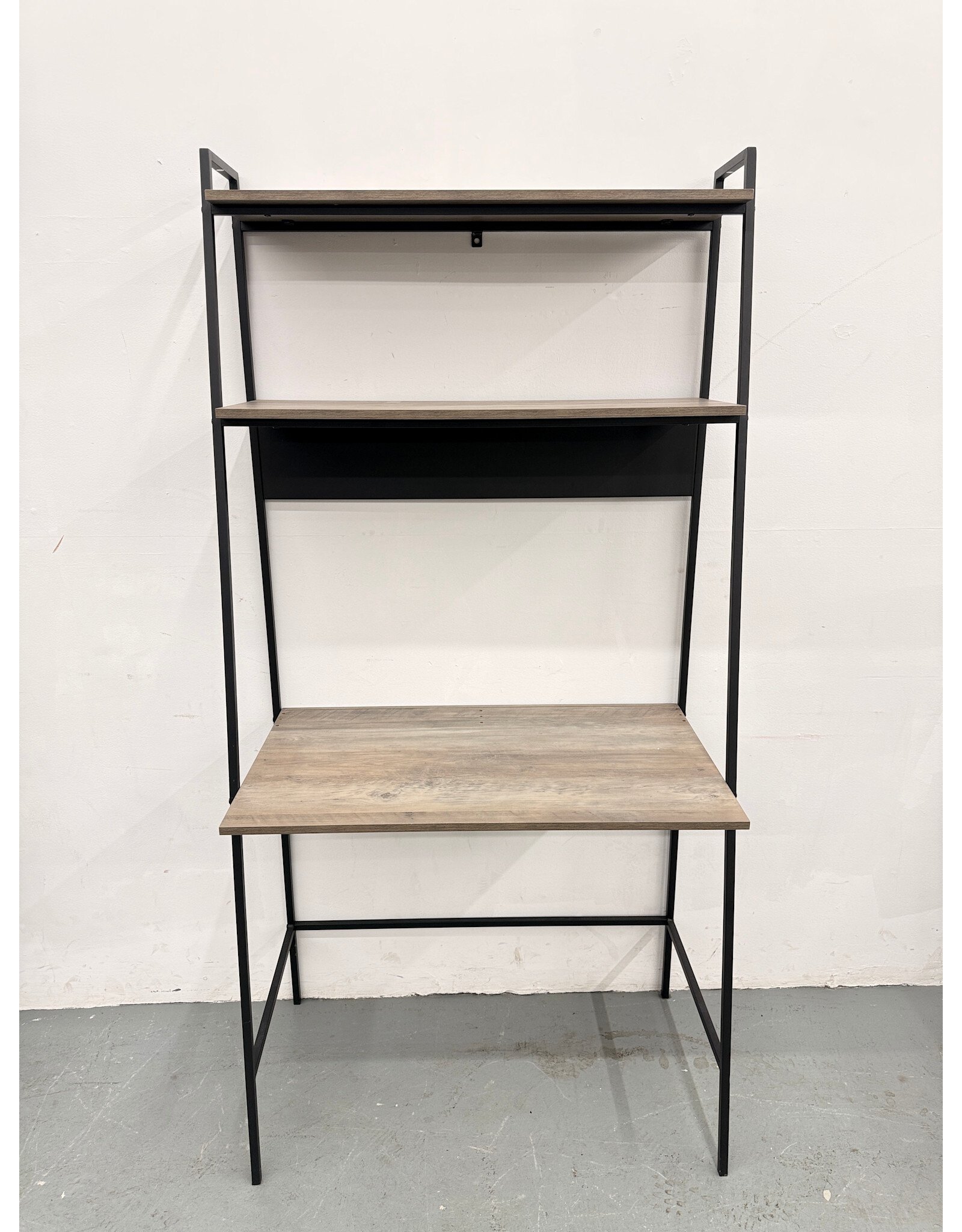 Modern Wood & Metal Computer Desk