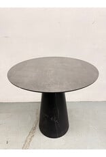 Black Round Pedestal Dining Table
