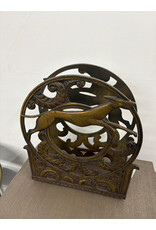 Art Deco Magazine Rack