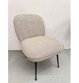 Tweed Graphite Lounge Chair