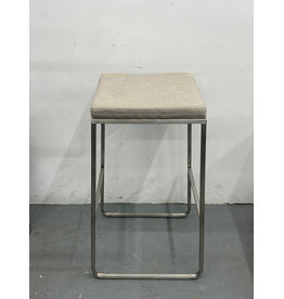 Backless Upholstered Bar Stool