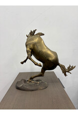 Brass Stallion Sculpture