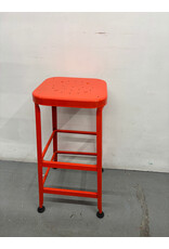 Lyon 1901 Orange Barstool