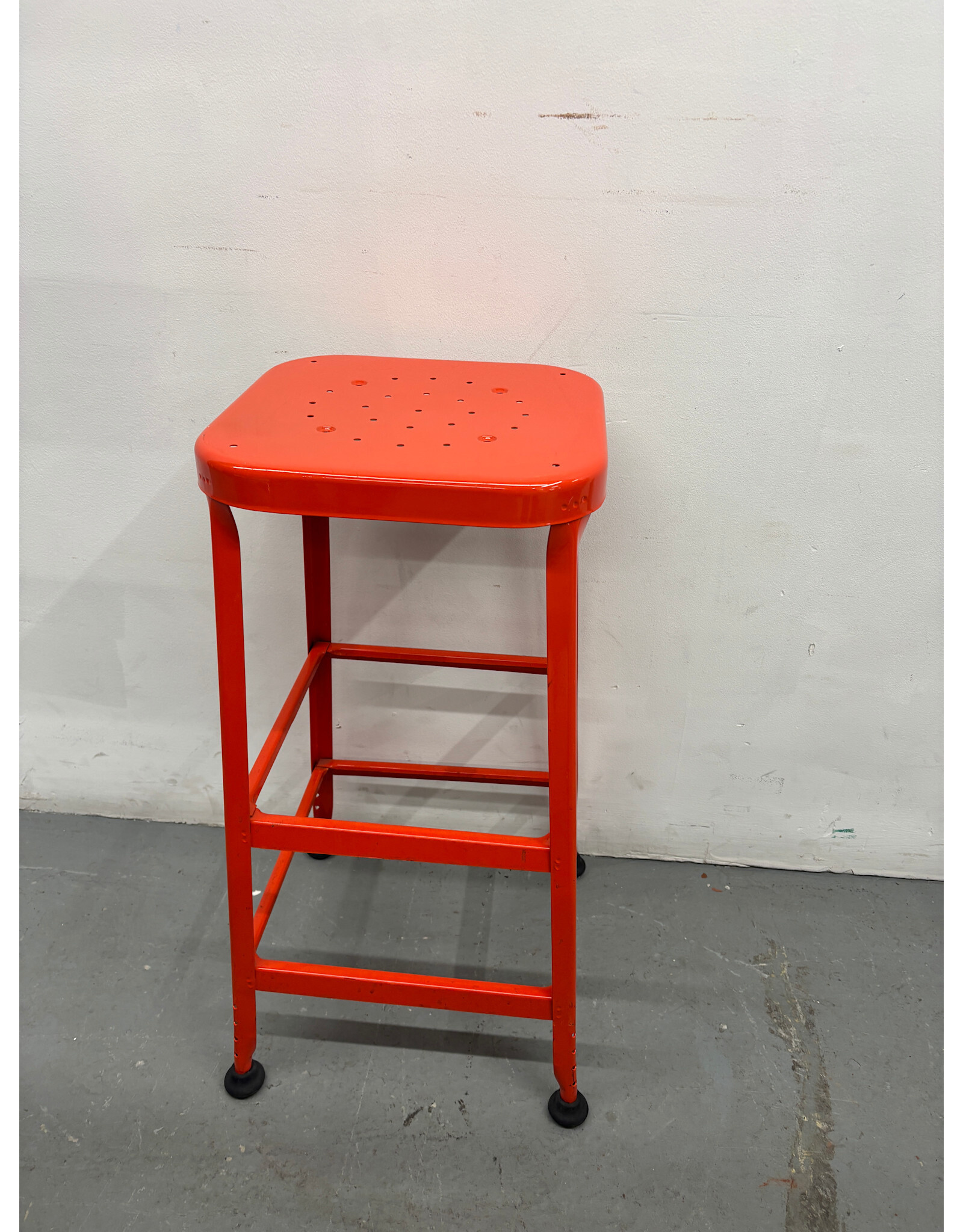 Lyon 1901 Orange Barstool