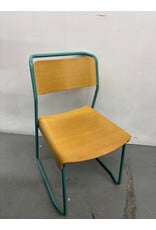 Very Good & Proper Wood and Teal chair