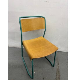 Very Good & Proper Wood and Teal chair