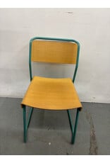 Very Good & Proper Wood and Teal chair