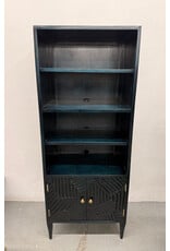 Handcarved Indigo Paje Bookcase by Anthropologie
