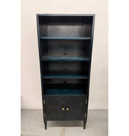 Handcarved Indigo Paje Bookcase by Anthropologie
