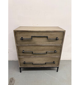 Uttermost Jory Wood 3-Drawer Accent Chest