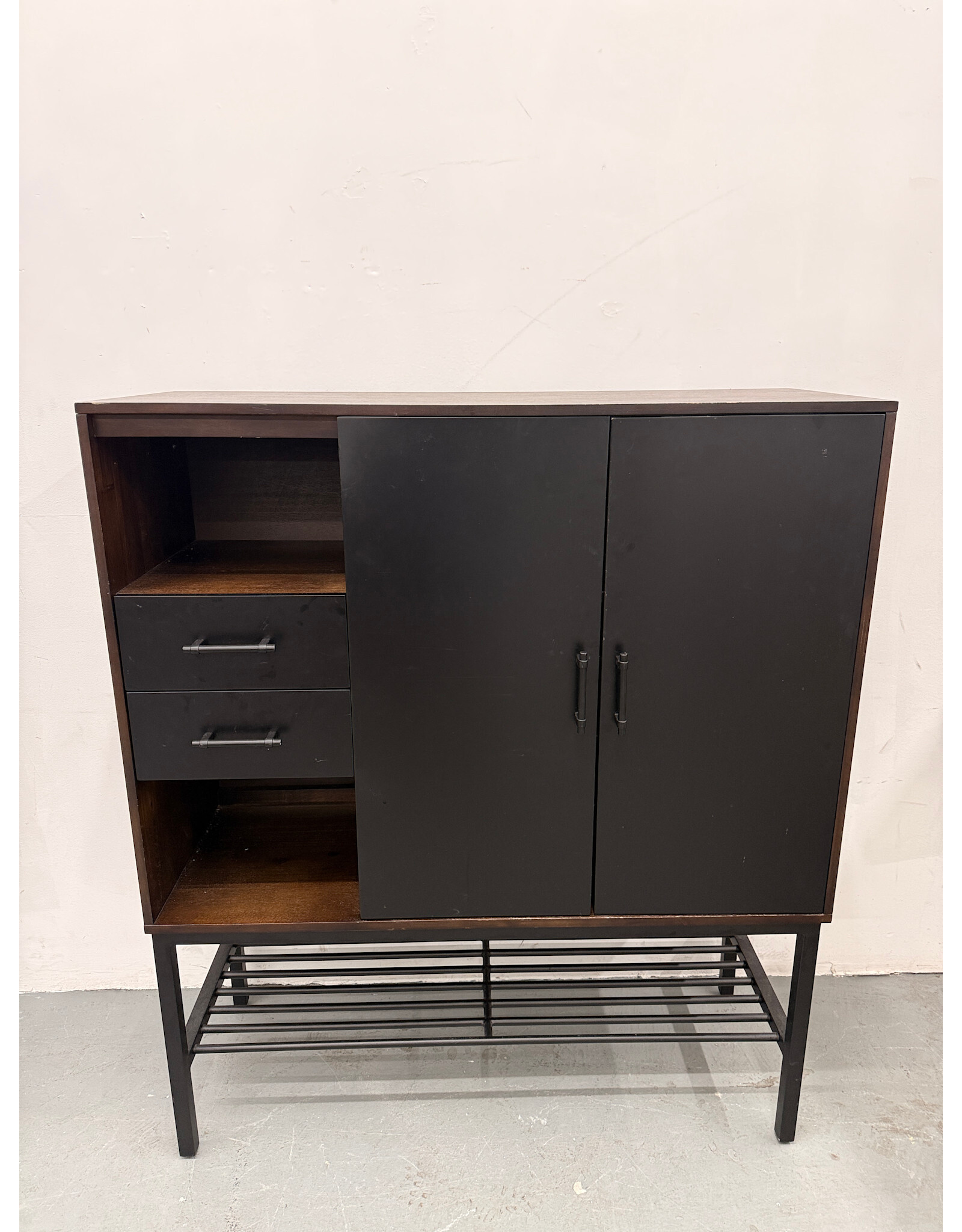 Crate&Barrel Modern Entryway Storage Cabinet