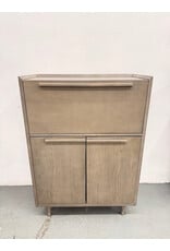 Crate&Barrel Tate Wood Bar Cabinet