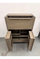 Crate&Barrel Tate Wood Bar Cabinet