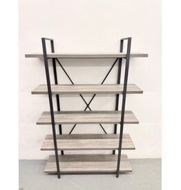 5-Tier Industrial Display Shelf