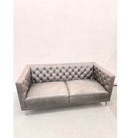 Seville Modern Tufted Leather Sofa by CB2
