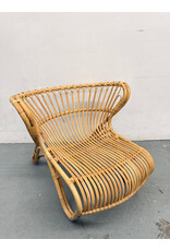 Fox Sika Design Rattan Lounge Chair,By Viggo Boesen  in 1936
